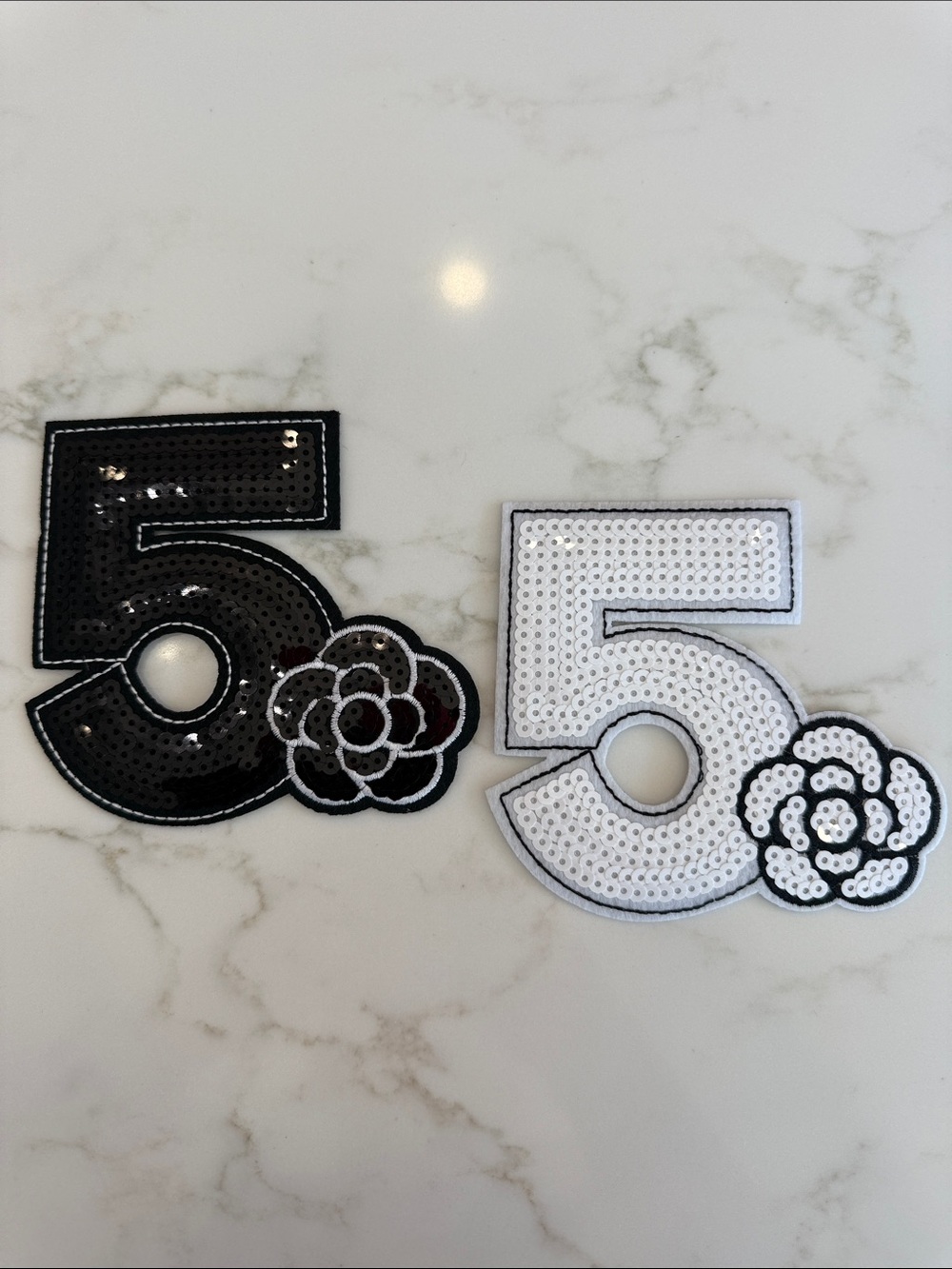 Beautiful Hand Crafted Medium Sequin Iron on Patches